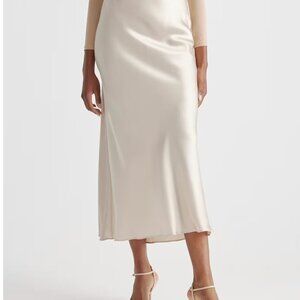 Quince Silk Maxi skirt